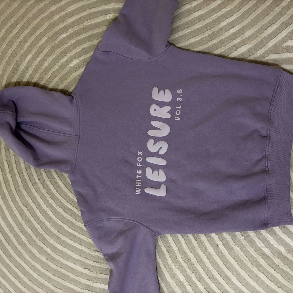 White Fox Boutique Purple Hoodie